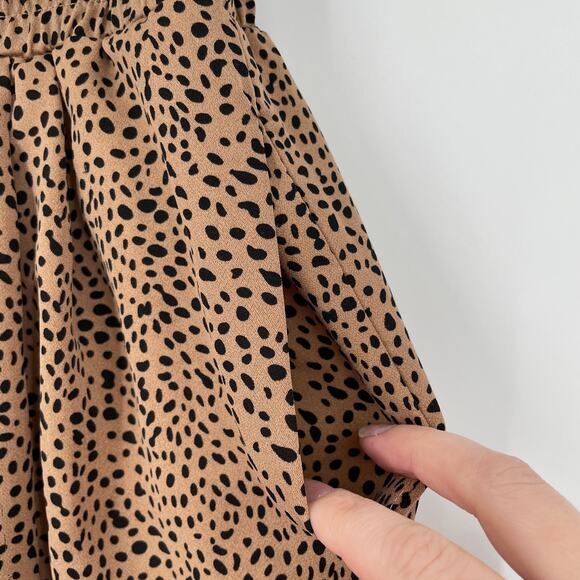 Ellison Leopard Print Joggers Size Large Lightweight - Picture 4 of 11